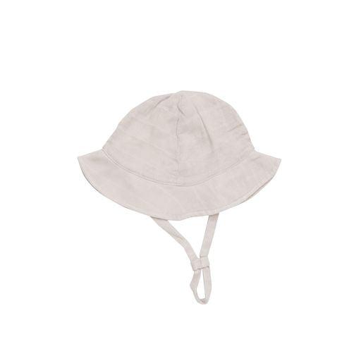 Angel Dear - Organic Muslin Sunhat - Oat-Hats-0-6M-Posh Baby