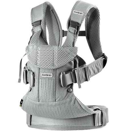 Baby Bjorn - Baby Carrier One Air - Silver-Baby Carriers-Posh Baby