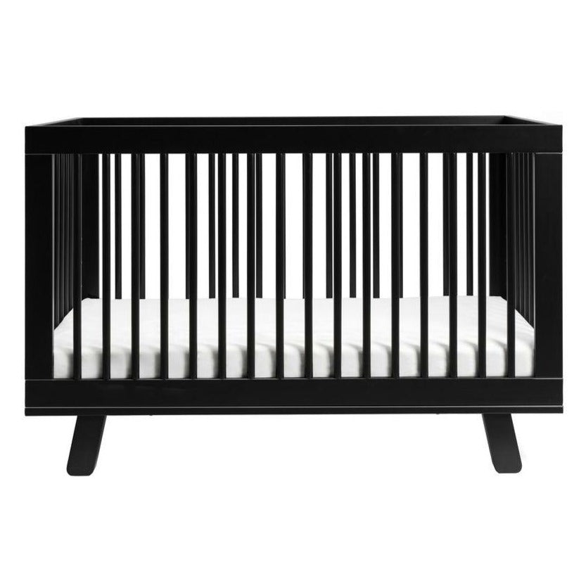Babyletto - Hudson 3-in-1 Convertible Crib - Black-Cribs-Store Pickup in 2-5 Weeks-Posh Baby