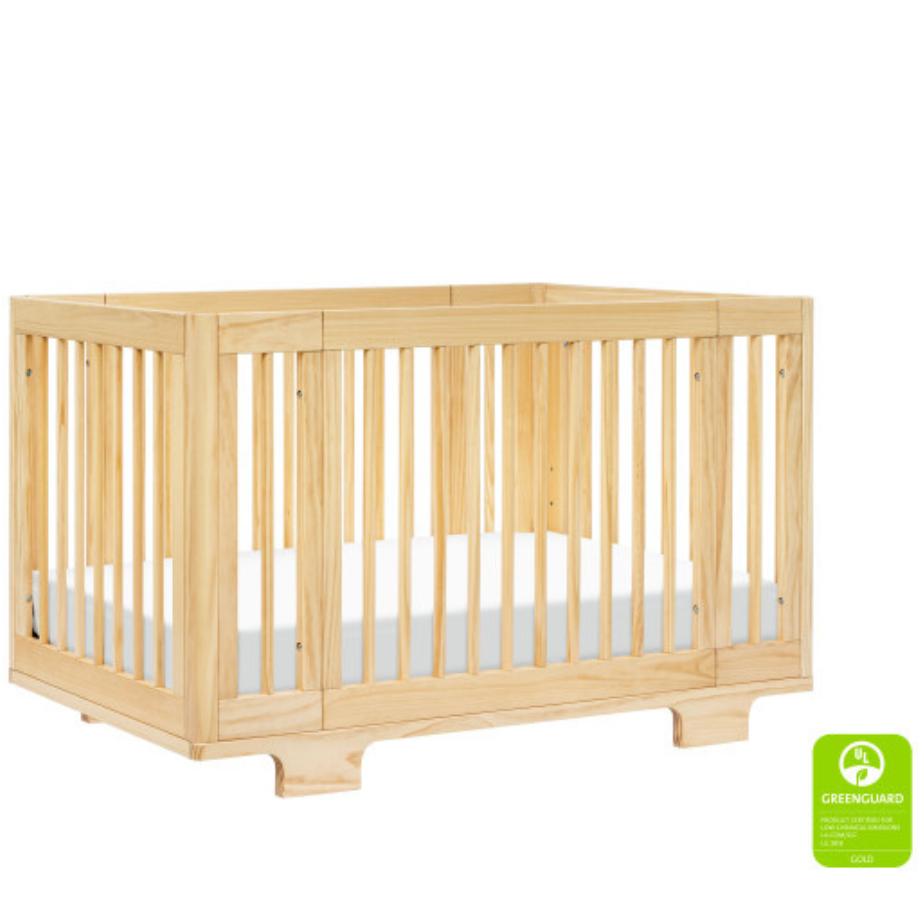 Babyletto - Yuzu Convertible Crib - Natural-Cribs-Store Pickup In 2-5 Weeks-Posh Baby