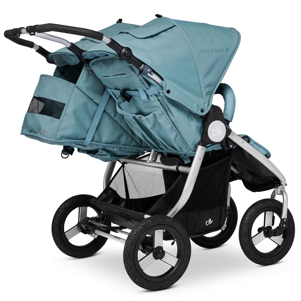 Bumbleride - Indie Twin Stroller - Sea Glass-Side-by-Side Double Strollers-Posh Baby
