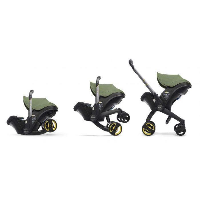 Doona - Infant Car Seat + Stroller + Base - Desert Green-Infant Car Seats-Posh Baby