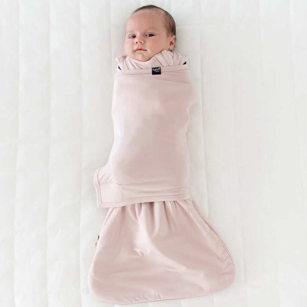 Kyte Baby - Sleep Bag Swaddler - 1.0 TOG - Blush-2-in-1 Swaddles-XS-Posh Baby