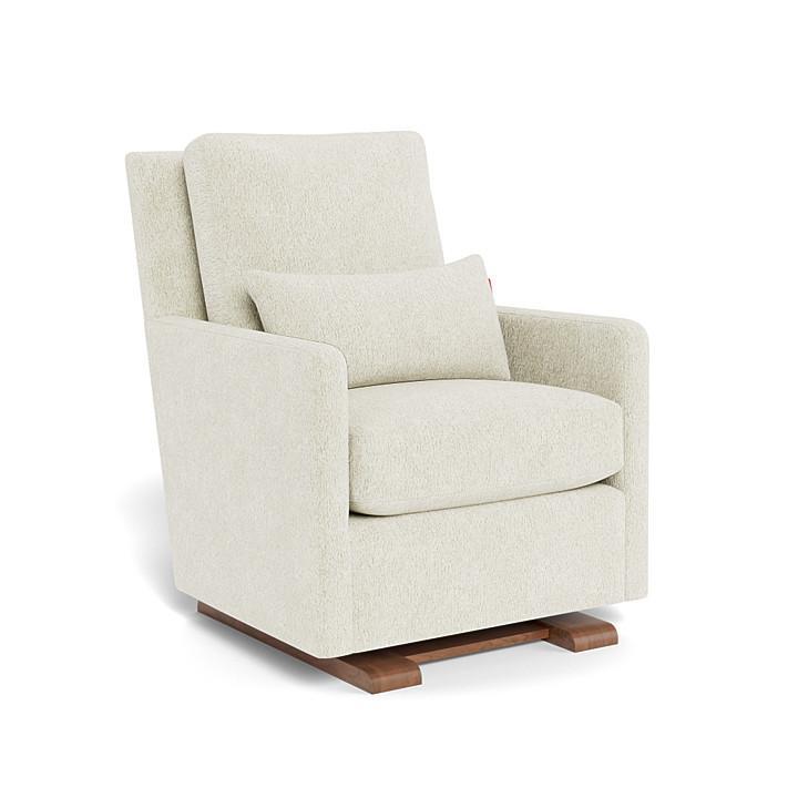 Monte Design - Como Glider - Special Edition Faux Sheepskin-Chairs-Walnut-Posh Baby