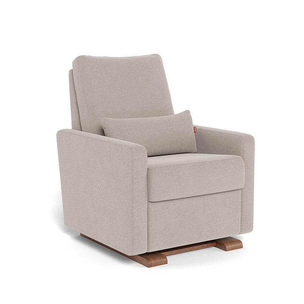 Monte Design - Matera Glider Recliner - Walnut Base-Chairs-Sand-Posh Baby