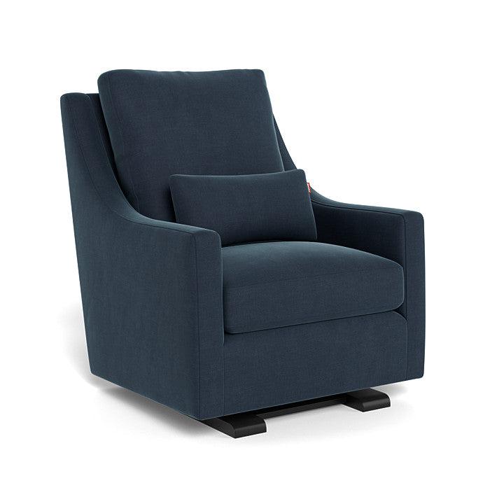 Monte Design - Vera Glider - Espresso Base-Chairs-Midnight Blue-Posh Baby