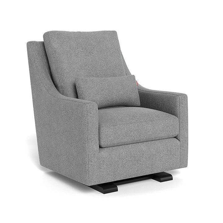 Monte Design - Vera Glider - Espresso Base-Chairs-Pepper Grey-Posh Baby