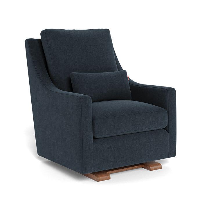 Monte Design - Vera Glider - Walnut Base-Chairs-Pebble Grey-Posh Baby