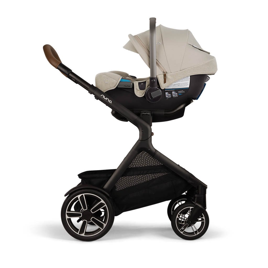 Nuna - Demi Next Stroller + Rider Board - Hazelwood-Single-to-Double Strollers-Posh Baby