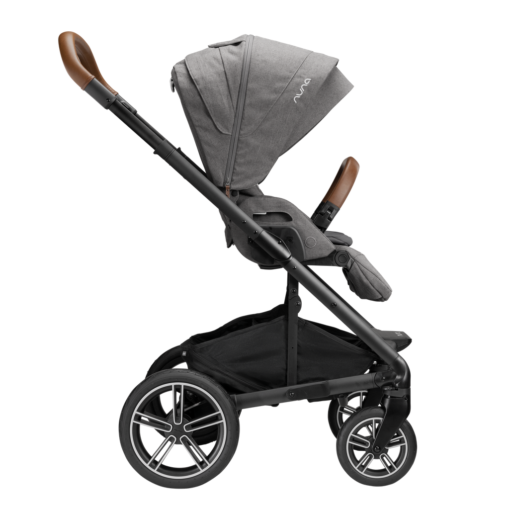 Nuna - Mixx NEXT Stroller - Granite-Full Size Strollers-Posh Baby