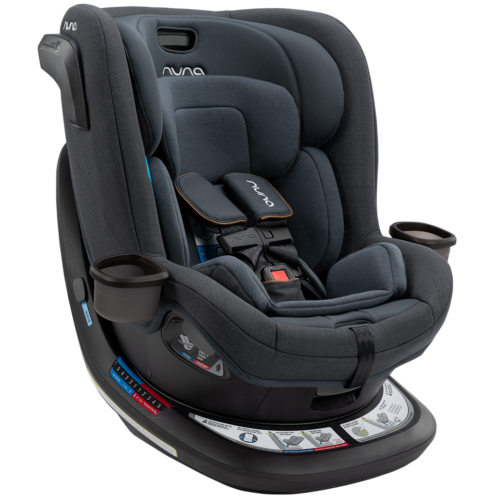 Nuna - REVV Rotating Convertible Car Seat - Ocean-Convertible Car Seats-Posh Baby