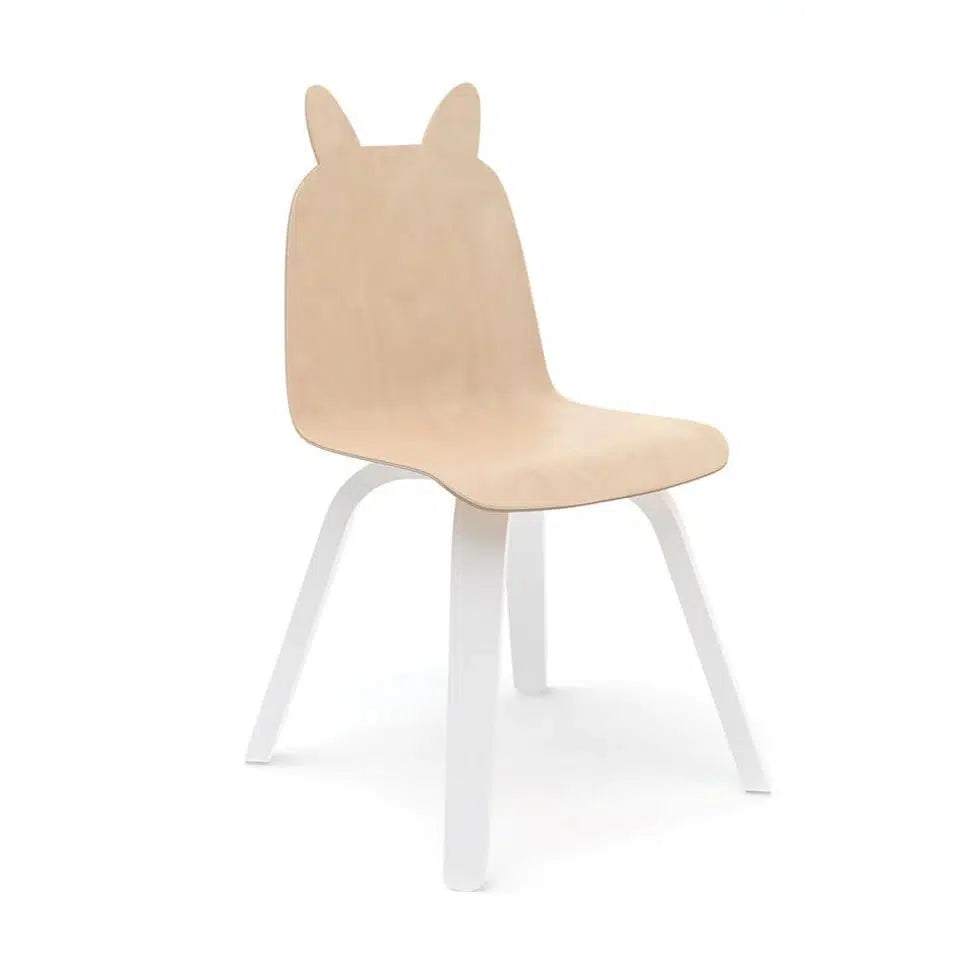 Oeuf - Play Chairs (set of 2)-Play Table + Chairs-Rabbit - Birch-Posh Baby