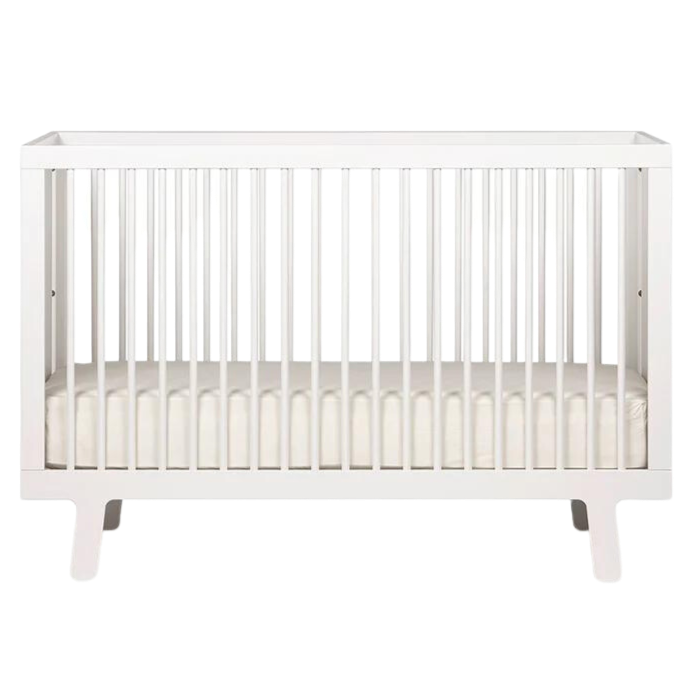 Oeuf - Sparrow Crib - White-Cribs-Posh Baby