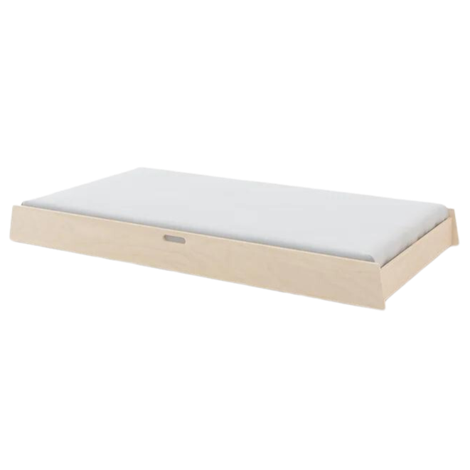 Oeuf - Sparrow Trundle Drawer + Bed - Birch-Big Kid Beds-No Mattress Included-Posh Baby