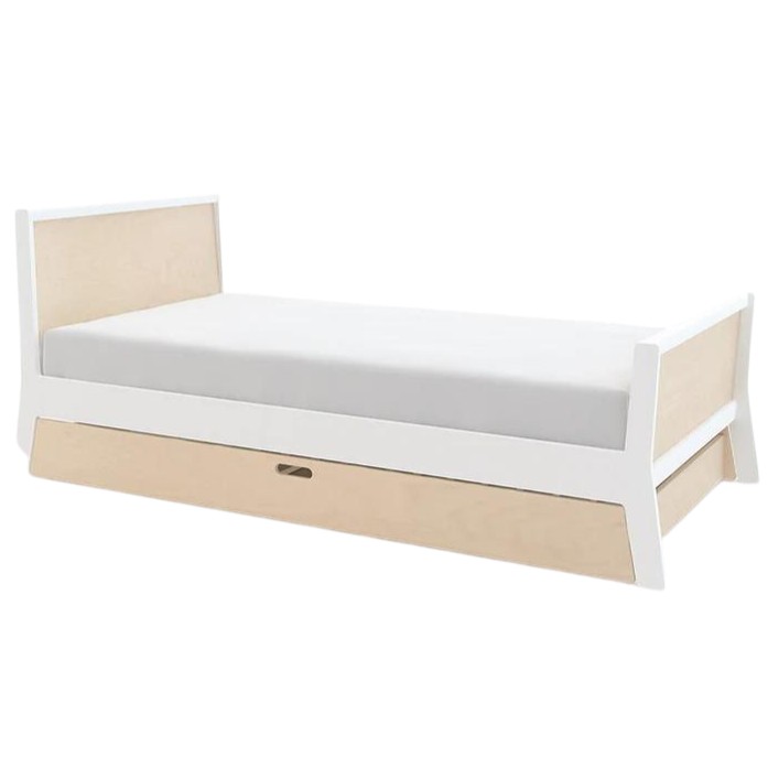 Oeuf - Sparrow Twin Bed with Optional Trundle - Birch-Big Kid Beds-Posh Baby