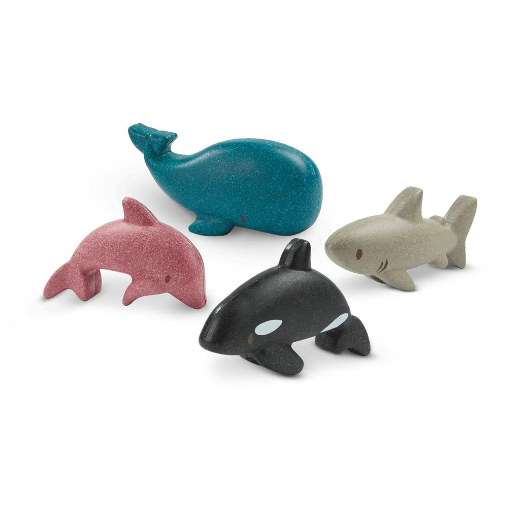 PlanToys - Sea Life Toy Set-Bath Toys-Posh Baby
