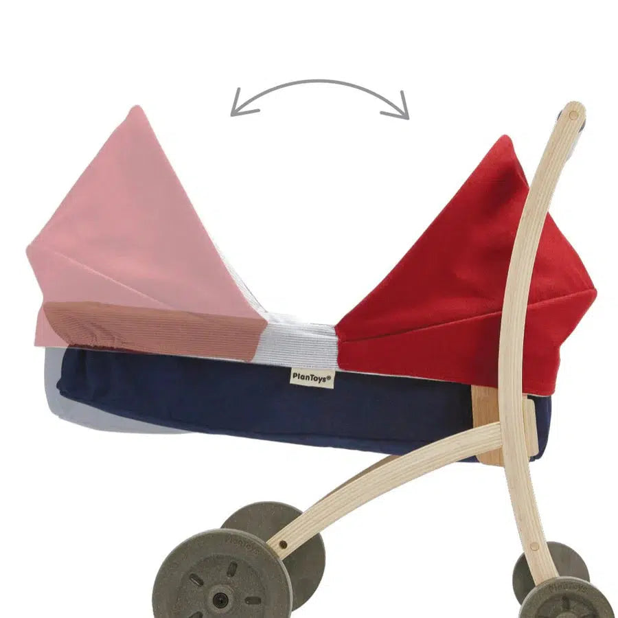 PlanToys - Toy Stroller-Pretend Play-Posh Baby