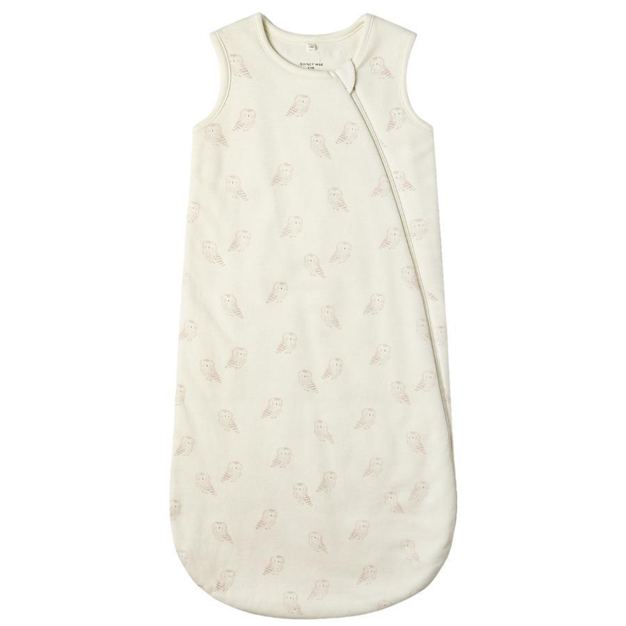 Quincy Mae Jersey Sleep Bag in Grey Stripe