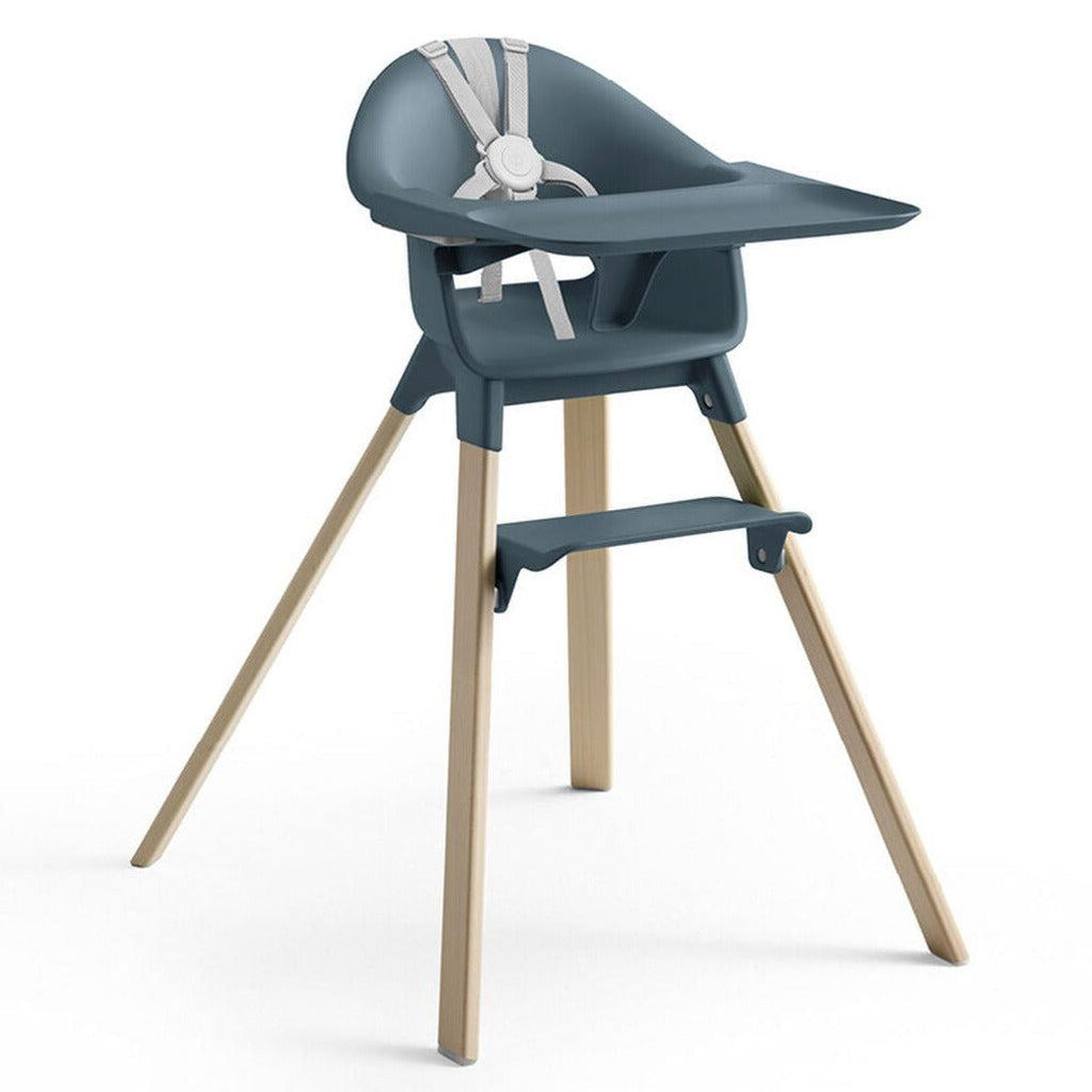 Stokke - Clikk High Chair - Fjord Blue (Store Pick-Up Only)-Stokke Clikk-Posh Baby
