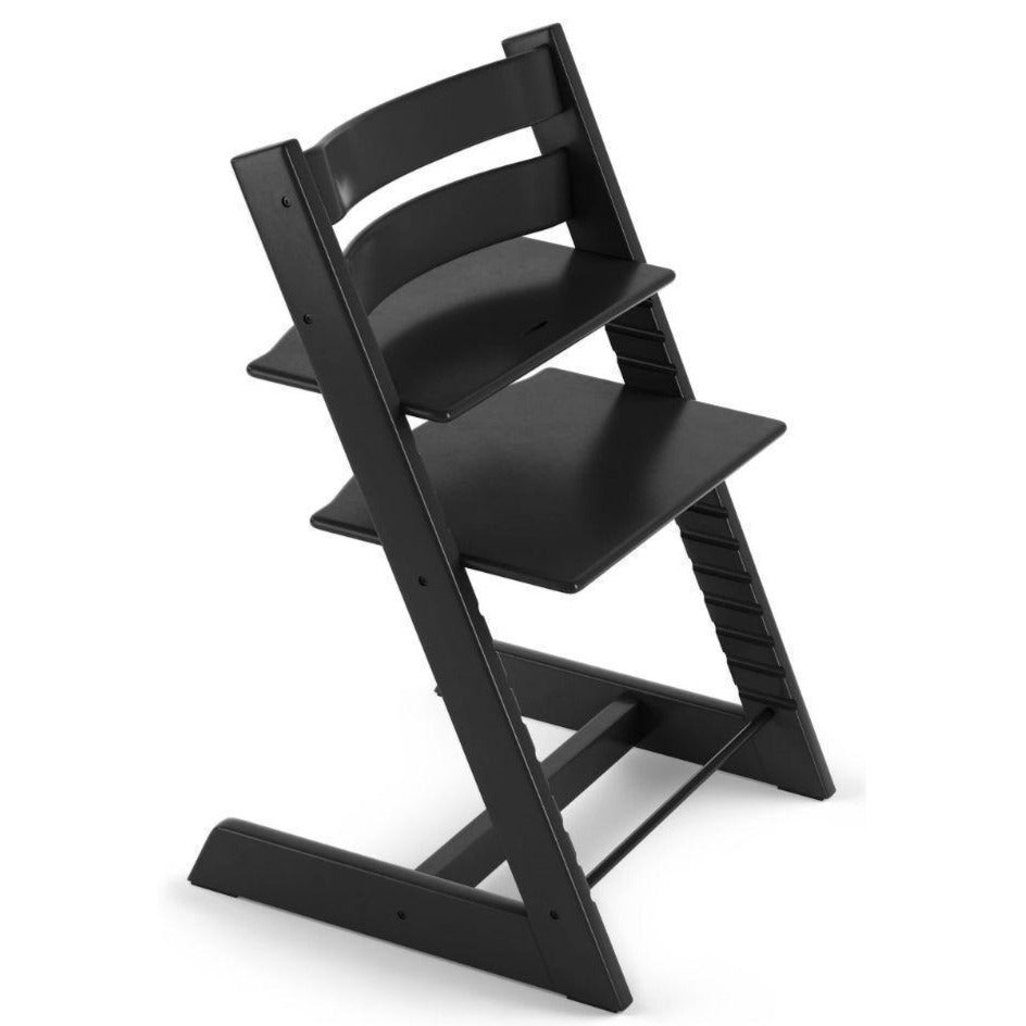 Stokke - Tripp Trapp Chair - Black-Tripp Trapp Chairs-Posh Baby