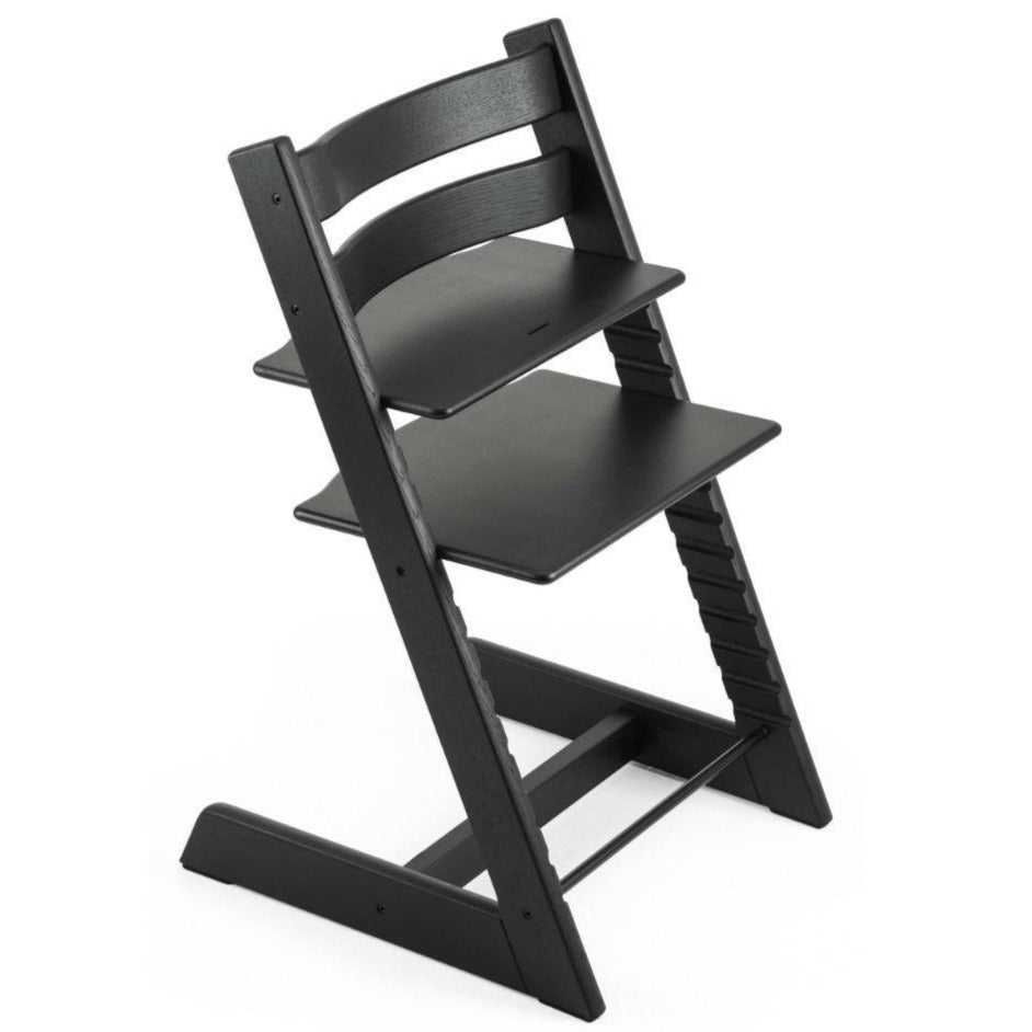 Stokke - Tripp Trapp Chair - Oak Black-Tripp Trapp Chairs-Posh Baby