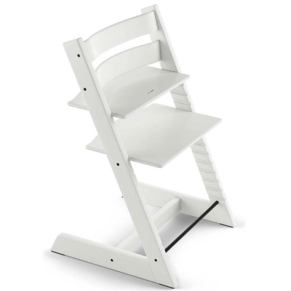 Stokke - Tripp Trapp Chair - White-Tripp Trapp Chairs-Posh Baby