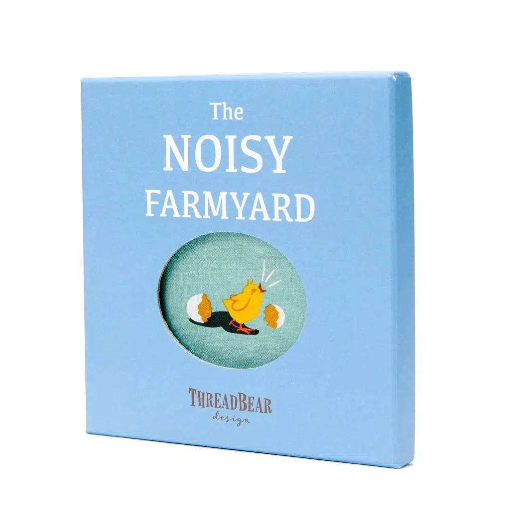 Threadbear Design - Rag Book - Noisy Farmyard-Books-Posh Baby