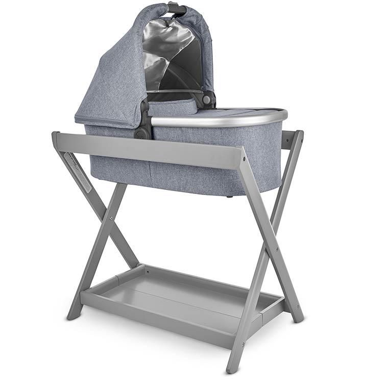 UPPAbaby - Bassinet Stand - Grey (Store Pick-Up Only)-Stroller Bassinets + Stands-Posh Baby