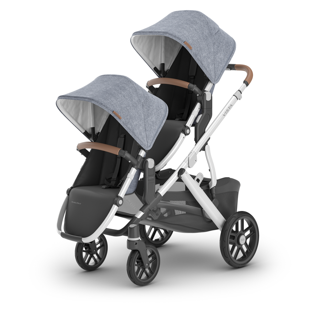 UPPAbaby - Rumble Seat V2+ - Gregory-Stroller Second Seats-Posh Baby