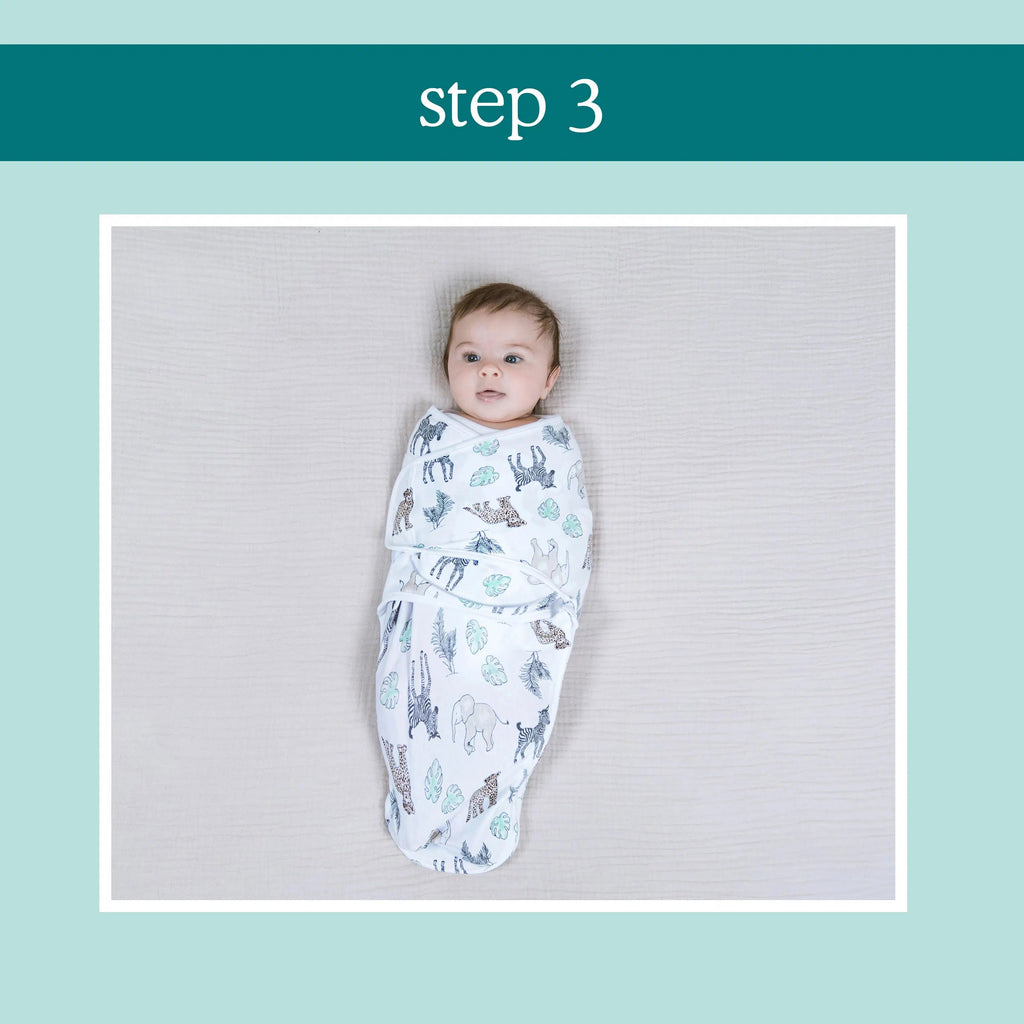 Aden + Anais - Essentials Wrap Swaddle Set (3 pk) - Keep Rising-2-in-1 Swaddles-Posh Baby