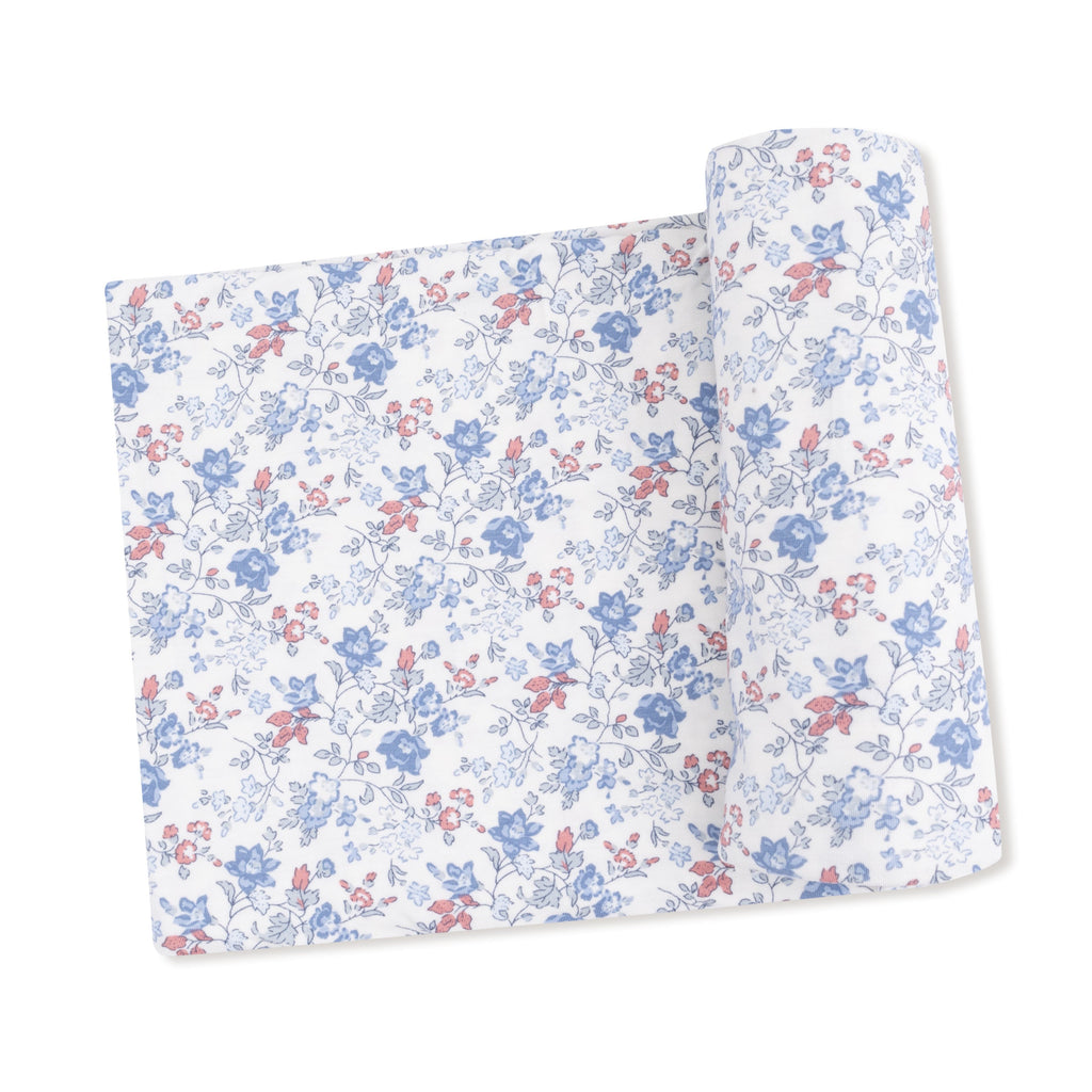 Angel Dear - Bamboo Swaddle Blanket - Country Girl Floral-Swaddle Blankets-Posh Baby