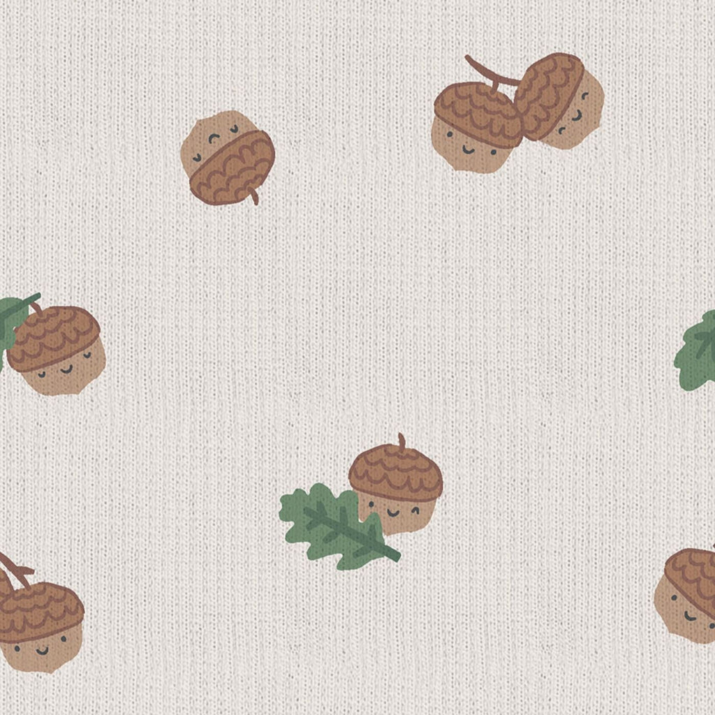 Angel Dear - Two-Way Zipper Footie - Tiny Acorns-Footies + Rompers (Basic)-Newborn-Posh Baby