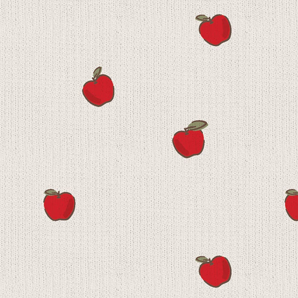 Angel Dear - Two-Way Zipper Footie - Tiny Apples-Footies + Rompers (Basic)-Newborn-Posh Baby