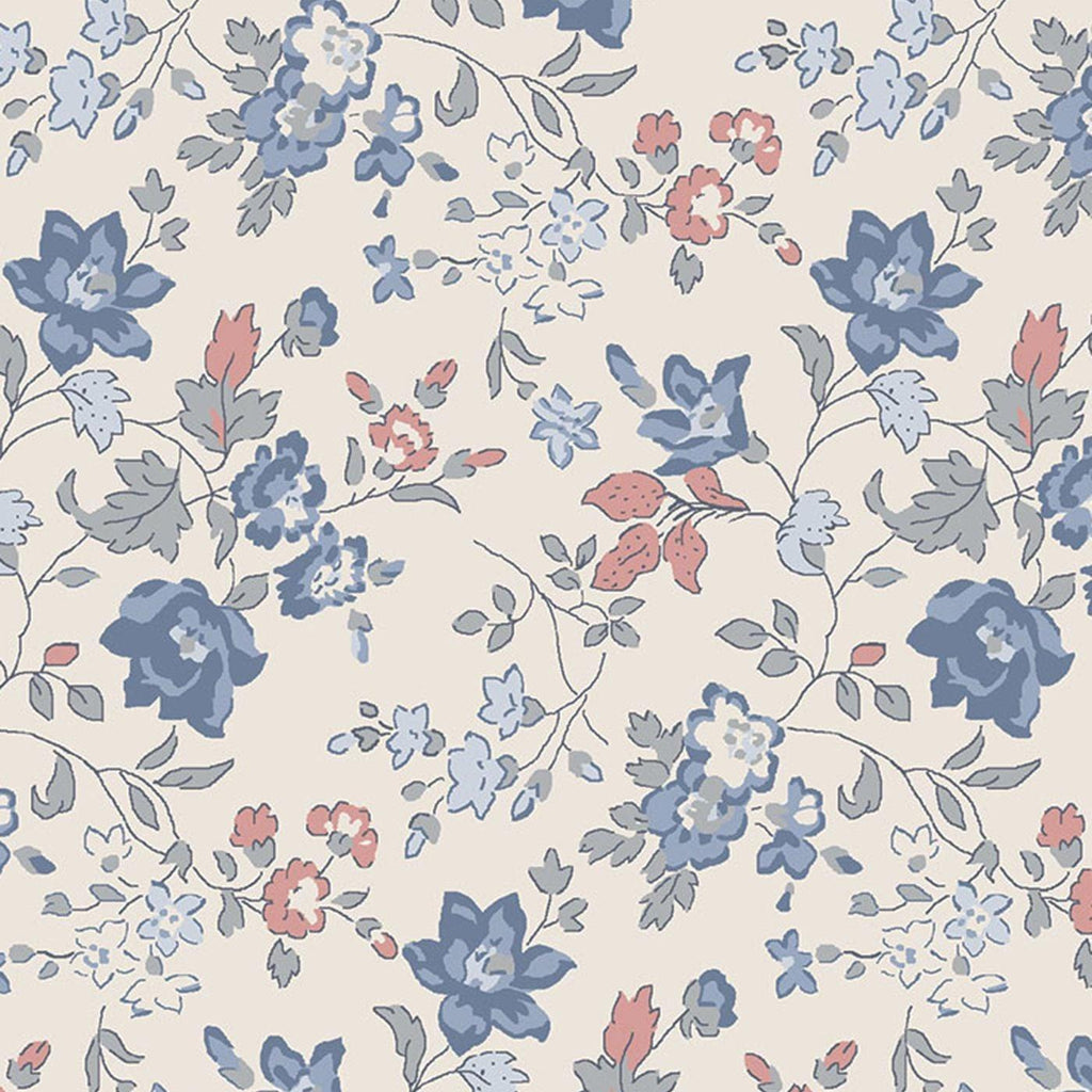 Angel Dear - Two-Way Zipper Romper - Country Girl Floral-Footies + Rompers (Basic)-0-3M-Posh Baby