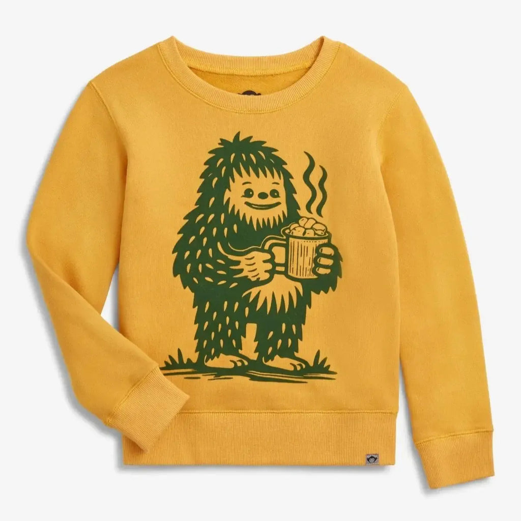 Appaman - Revel Crewneck - Happy Bigfoot-Long Sleeves-2T-Posh Baby