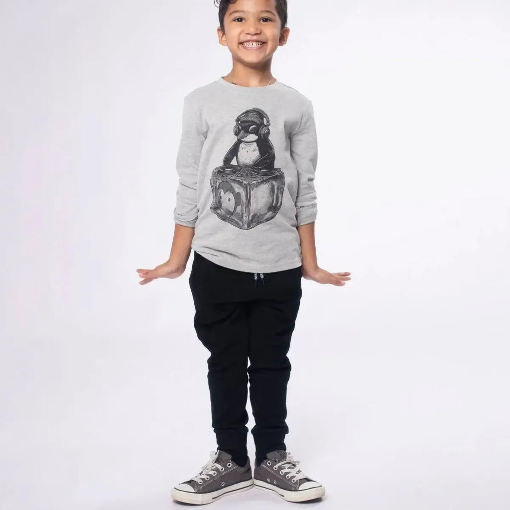 Appaman - Sideline Sweatpants - Black-Bottoms-2T-Posh Baby