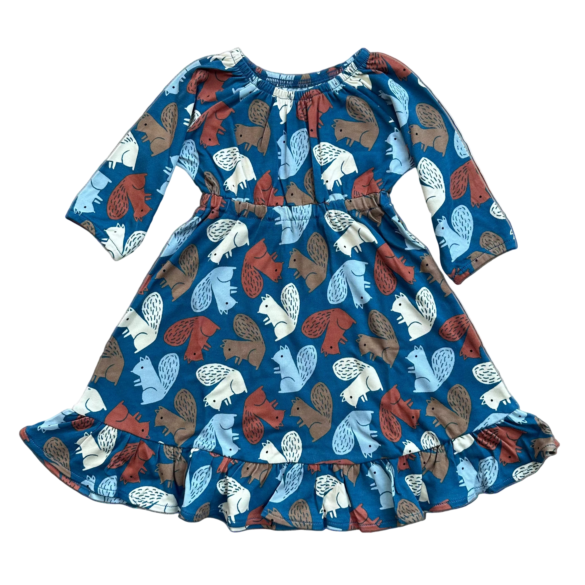 Apple Park - Organic Long Sleeve Twirl Dress