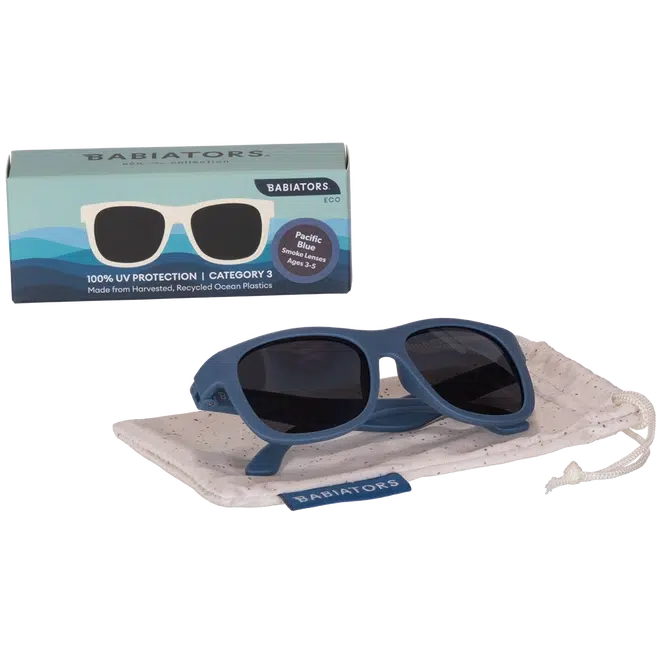 Babiators - Navigator Eco Sunglasses - Pacific Blue-Sunglasses-0-2 Y-Posh Baby