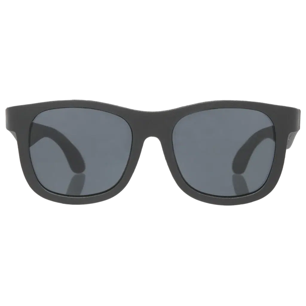Babiators - Navigator Sunglasses - Jet Black-Sunglasses-0-2 Y-Posh Baby