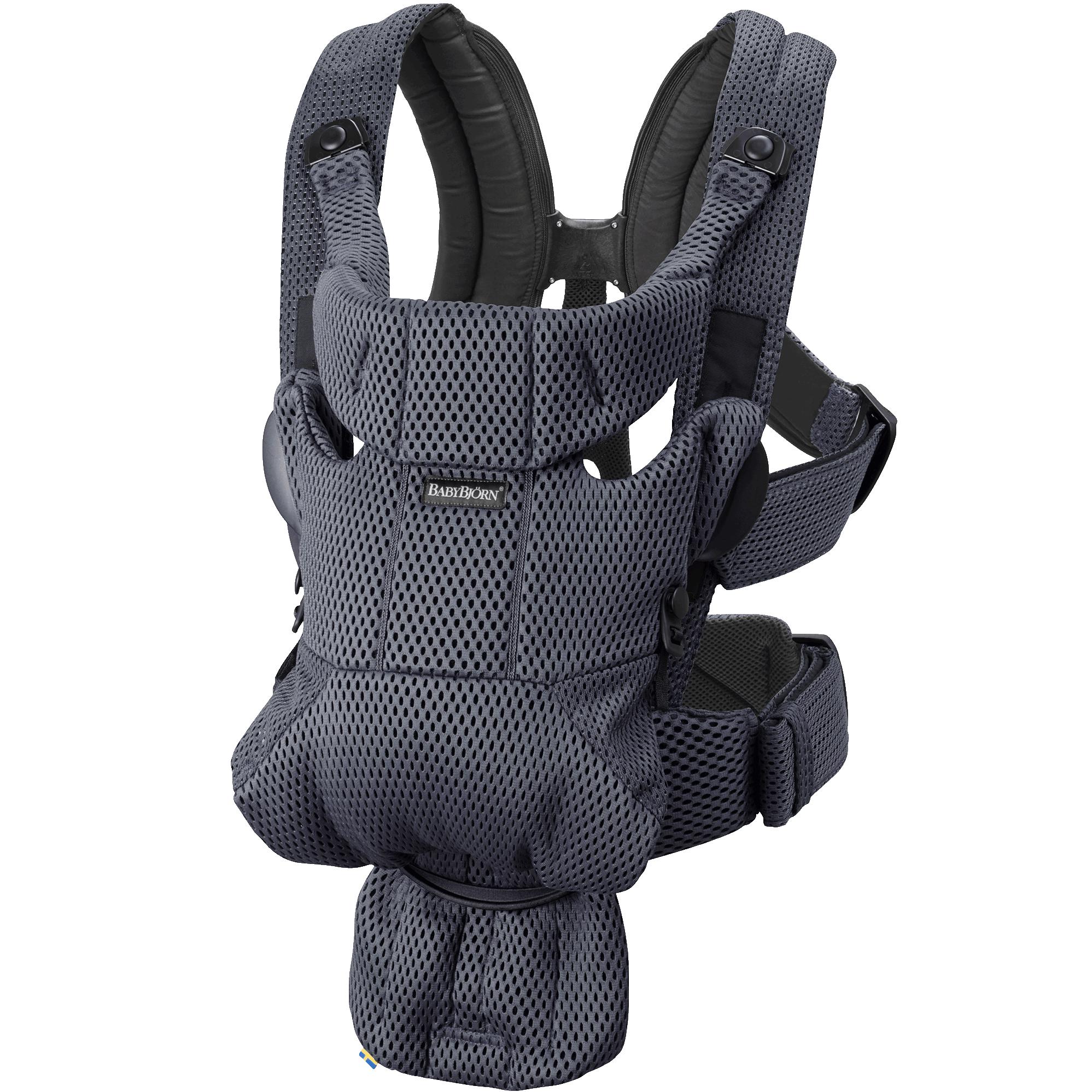 Baby Bjorn Baby Carrier Free Anthracite Mesh