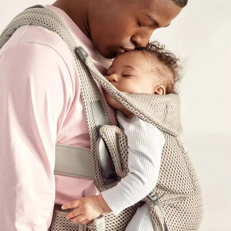 Baby Bjorn - Baby Carrier Free - Grey Beige-Baby Carriers-Posh Baby
