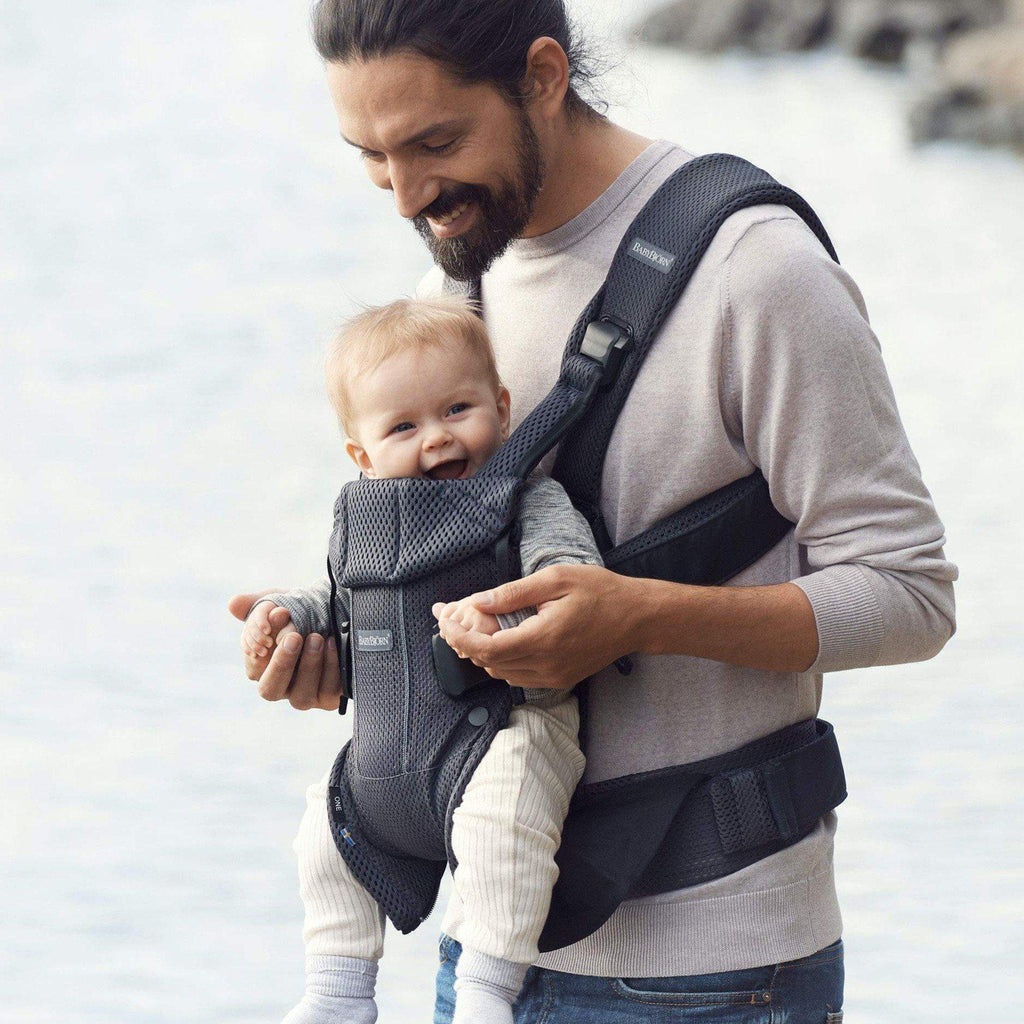 Baby Bjorn - Baby Carrier One Air - Anthracite-Baby Carriers-Posh Baby