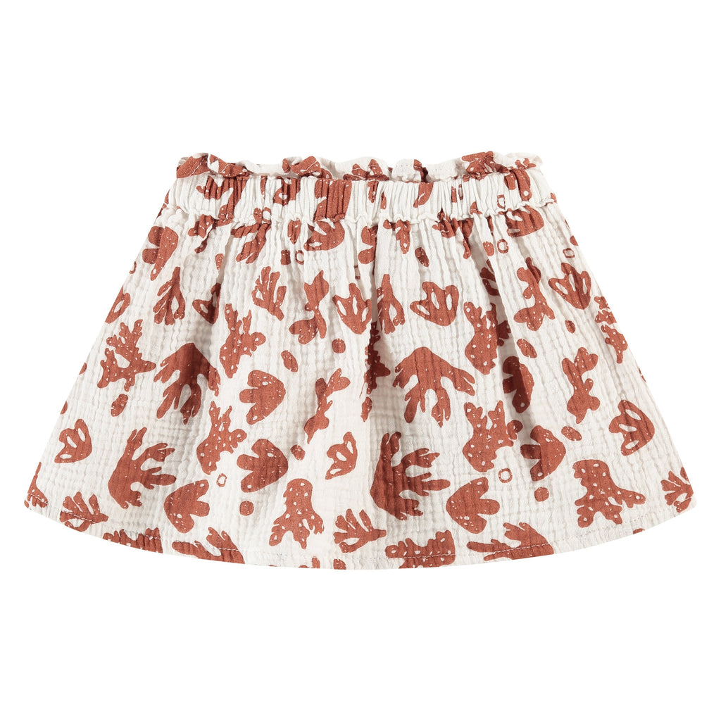 Babyface - Drawstring Skirt - Coral-Skirts-2T-Posh Baby