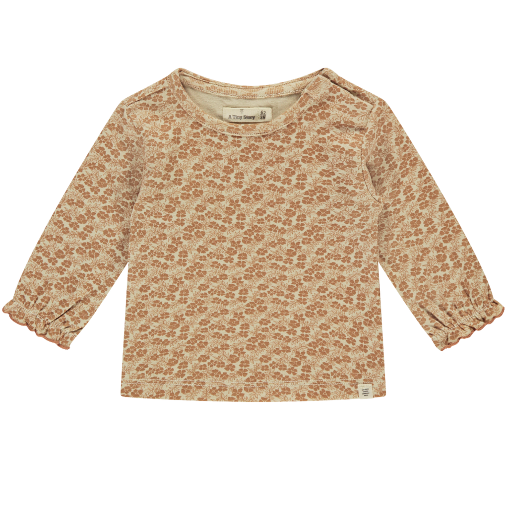 Babyface - Long Sleeve Top + Legging Set - Floral-Sets-3-6M-Posh Baby