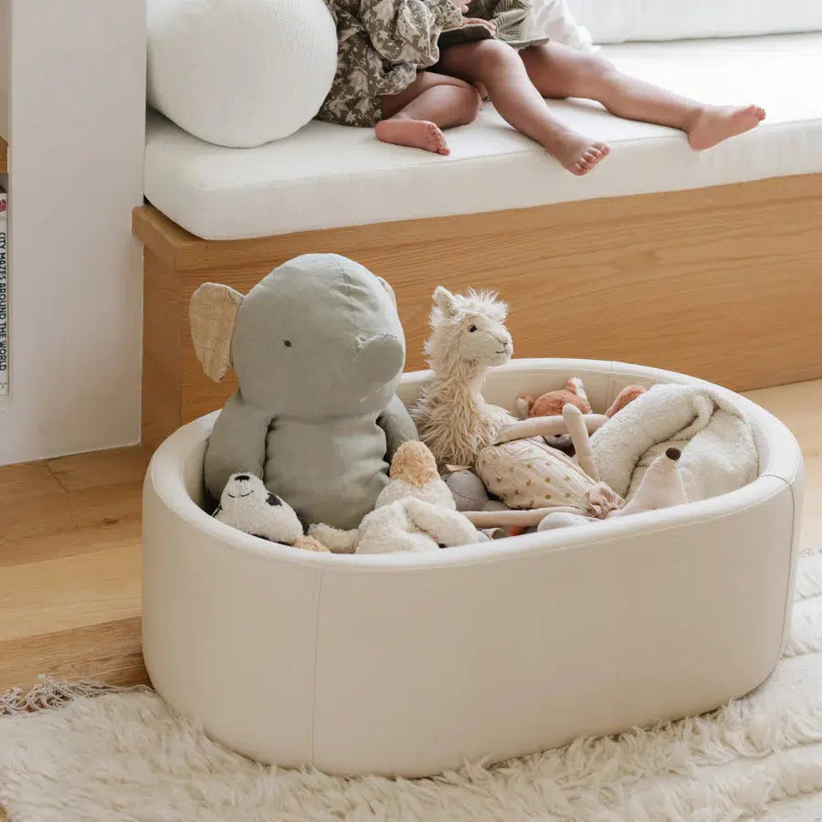 Babyletto - Capsule Bassinet - Ivory-Bassinets + Cradles-Store Pickup in 2-5 Weeks-Posh Baby