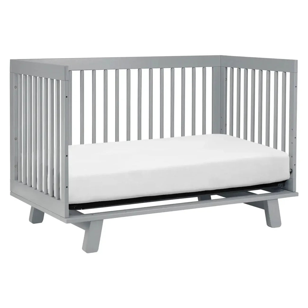 Babyletto - Hudson 3-in-1 Convertible Crib - Grey Finish-Cribs-Posh Baby
