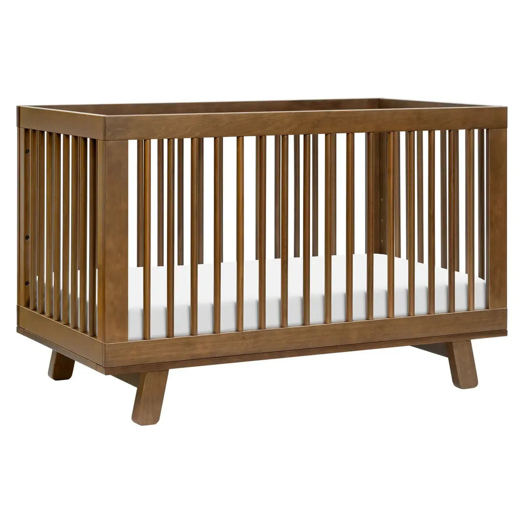 Babyletto - Hudson 3-in-1 Convertible Crib - Natural Walnut-Cribs-Posh Baby