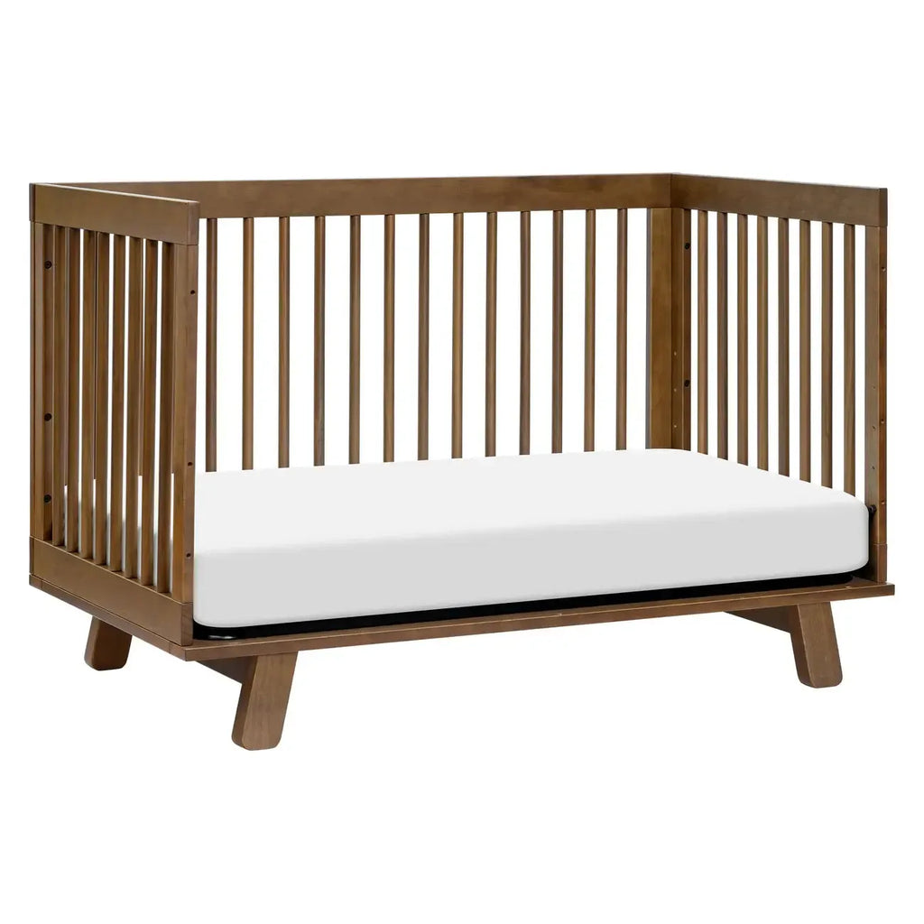 Babyletto - Hudson 3-in-1 Convertible Crib - Natural Walnut-Cribs-Posh Baby