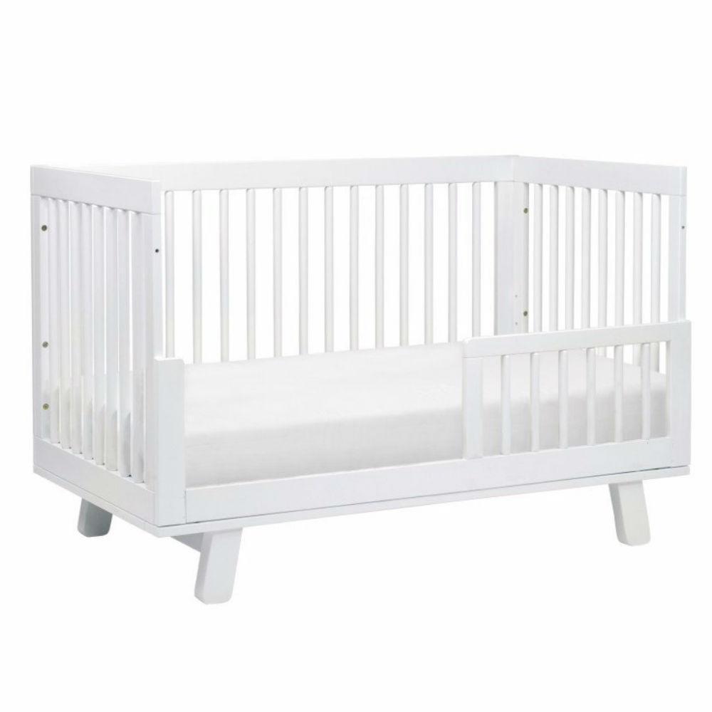 Babyletto - Hudson 3-in-1 Convertible Crib - White-Cribs-Store Pickup in 2-5 Weeks / POST RESTOCK DATE - Early May-Posh Baby