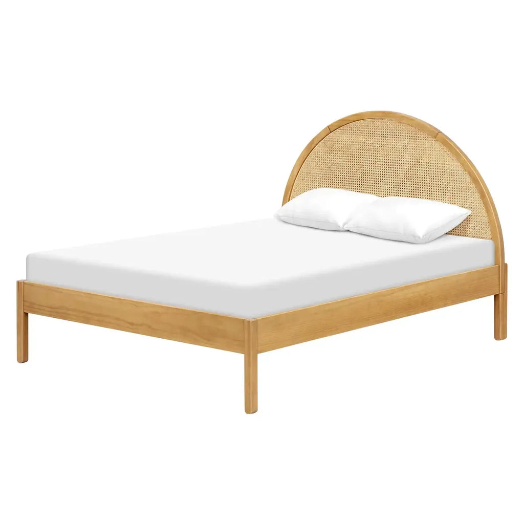 Babyletto Kids - Bondi Cane Full Bed - Honey-Big Kid Beds-Posh Baby